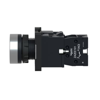 Botao Xa2Ew36B1 (Lumi. Led 24Vcc/1Na/Az) Schneider
