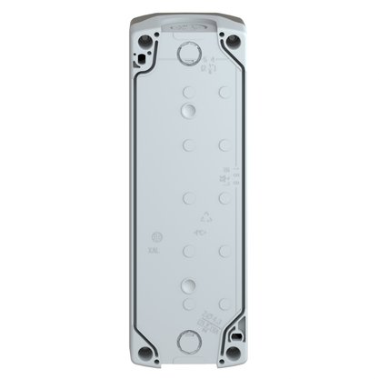 XALD05 - BOTOEIRA 22MM PLASTICA 5 FUROS VAZIA
