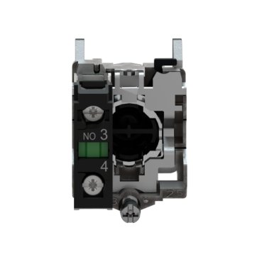 XB4BA21 - BOTAO 22MM METALICO A IMPULSAO 1NA PRETO