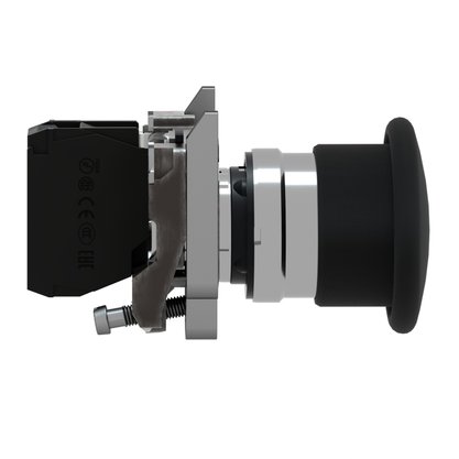 XB4BC21 - BOTAO 22MM METALICO A IMPULSAO SOCO D40