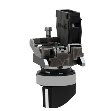 XB4BJ21 - COMUTADOR 22MM METALICO MANOPLA LONGA 2F