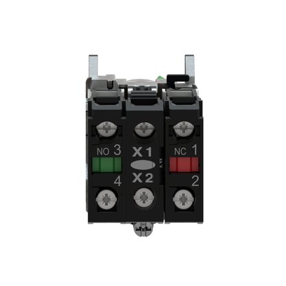 XB4BK123B5 - COMUTADOR 22MM METALICO LUMINOSO LED 24V