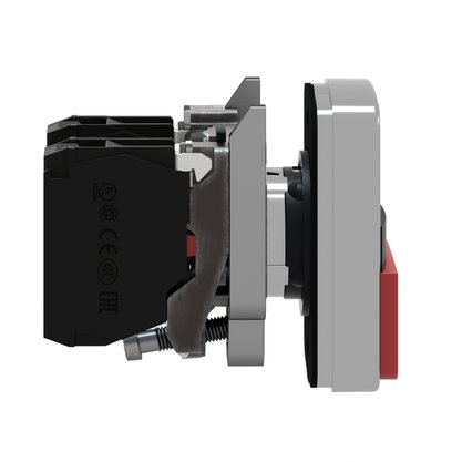 XB4BL73415 - BOTAO 22MM METALICO DUPLO COMANDO START
