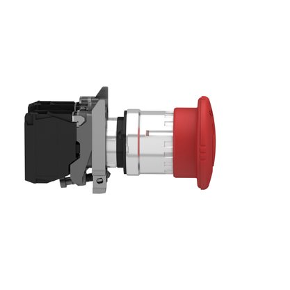 XB4BS8444 - BOTAO 22MM METALICO SOCO ACAO BRUSCA GIR