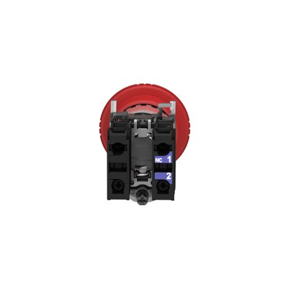XB4BS8444 - BOTAO 22MM METALICO SOCO ACAO BRUSCA GIR