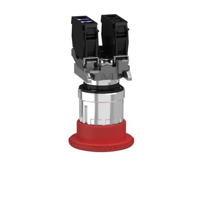 XB4BS8444 - BOTAO 22MM METALICO SOCO ACAO BRUSCA GIR