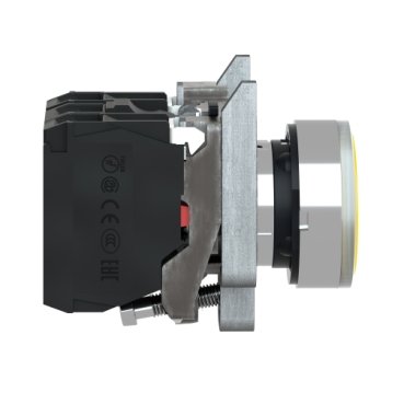 XB4BW35B5 - BOTAO 22MM METALICO LUMINOSO LED 24VCA C
