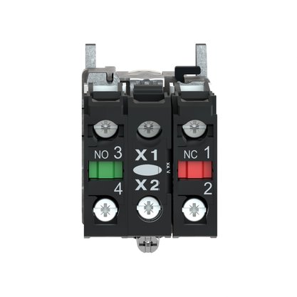 XB4BW35B5 - BOTAO 22MM METALICO LUMINOSO LED 24VCA C