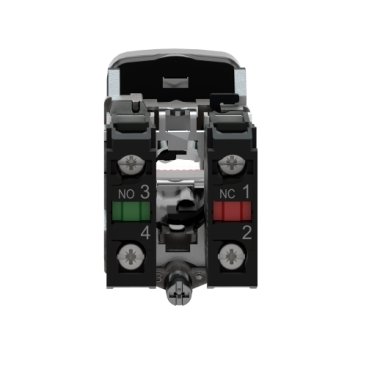XB4BW73731B5 - BOTAO 22MM METALICO DUPLO COMANDO SINA