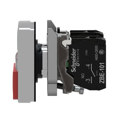 XB4BW73731B5 - BOTAO 22MM METALICO DUPLO COMANDO SINA