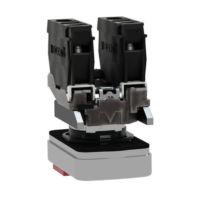XB4BW73731B5 - BOTAO 22MM METALICO DUPLO COMANDO SINA