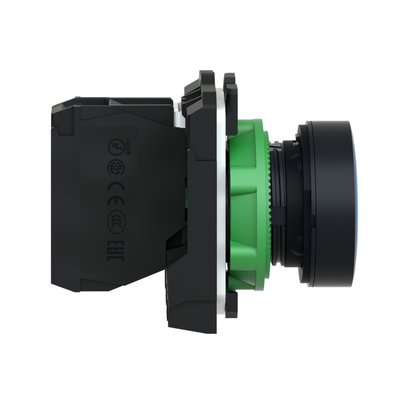 XB5AA61 - BOTAO 22MM PLASTICO A IMPULSAO INA AZUL
