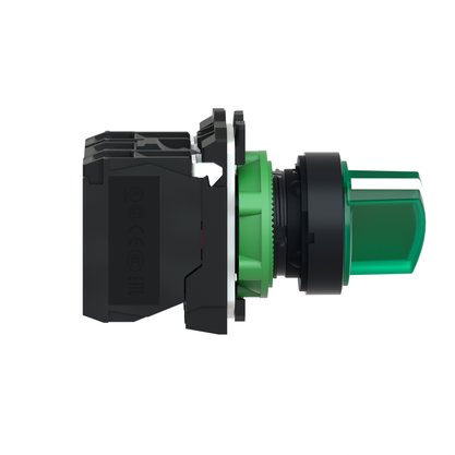 XB5AK123B5 - COMUTADOR 22MM PLASTICO LUMINOSO LED 24V