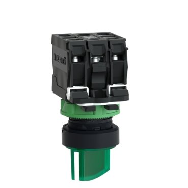 XB5AK123B5 - COMUTADOR 22MM PLASTICO LUMINOSO LED 24V