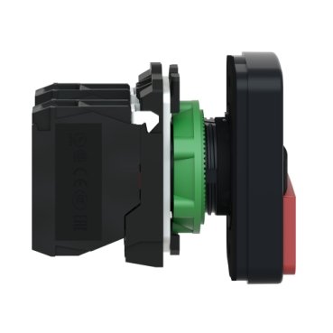 Botão Duplo Ø22Mm Plástico, Retorno Por Mola, Verde+Vermelho, Na+Nf Xb5Al73415, Schneider Electric