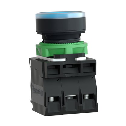 Botao Xb5Aw36B5 (Luminoso Led Azul/24V) Schneider