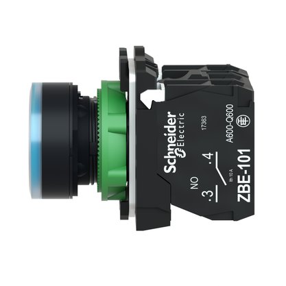 Botao Xb5Aw36B5 (Luminoso Led Azul/24V) Schneider