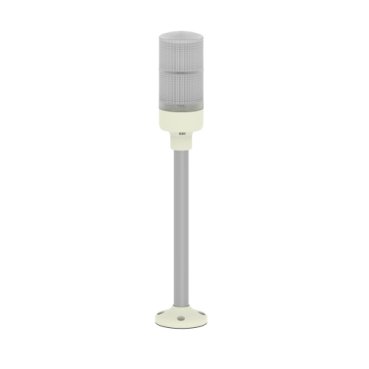 XVGB2H - COL LUM PREMON 2 COR TUBO ALUM PLACA FIX