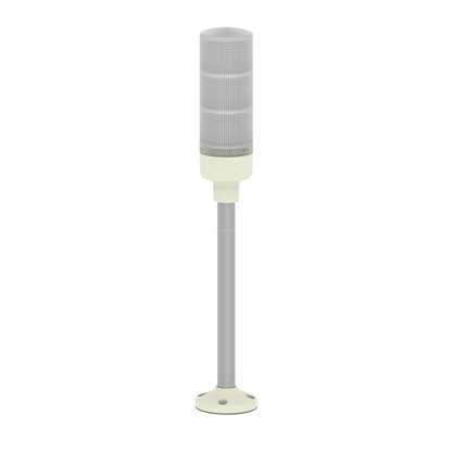 XVGB3H - COL LUM PREMON 3 COR TUBO ALUM PLACA FIX