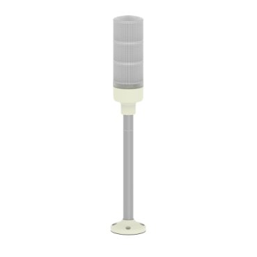 XVGB3H - COL LUM PREMON 3 COR TUBO ALUM PLACA FIX