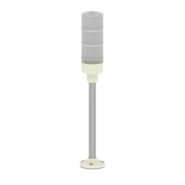 XVGB3H - COL LUM PREMON 3 COR TUBO ALUM PLACA FIX