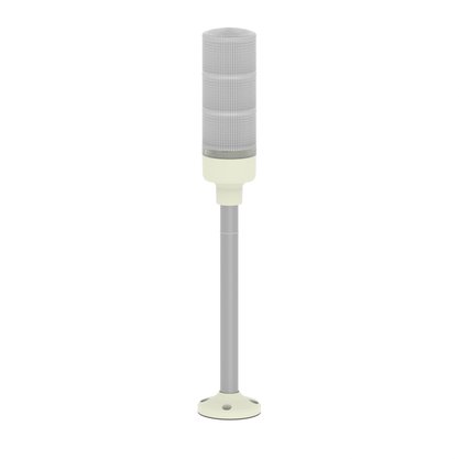 XVGB3SH - COL LUM VM + VD + AM + BUZZER - 60MM + BASE FIX RETA 24VCC VC