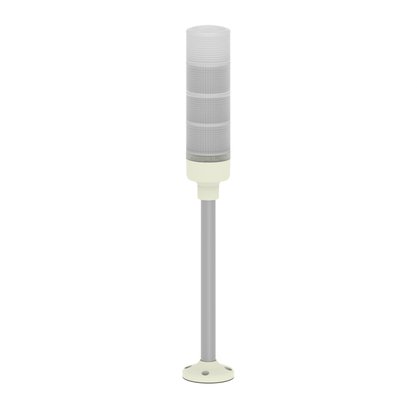 XVGB4H - COL LUM PREMON 4 COR TUBO ALUM PLACA FIX