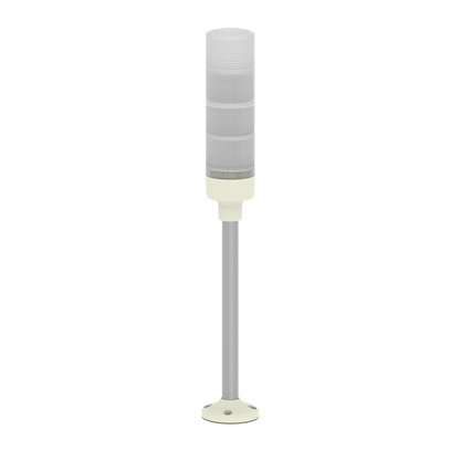 XVGB4SH - COL LUM PREMON 4 COR TUBO ALUM PLACA FIX