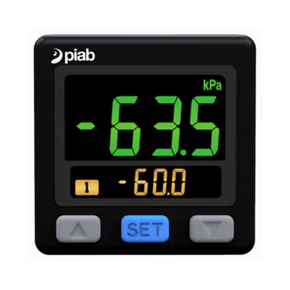 0212040 - VACUOSTATO DIG 0~-101 KPA PNP NO NA DISPLAY 3 CORES M8