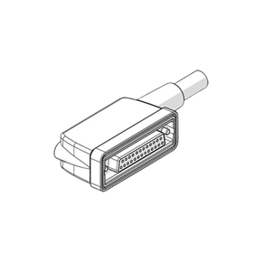 02269A0500 - CONECTOR EB80 25 POLOS 90° CABO 5M
