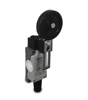 10667 - CHAVE FIM DE CURSO COM ROLDANA 50MM AJUSTÁVEL ME8108L COM 1NA+1NF E CORPO METÁLICO