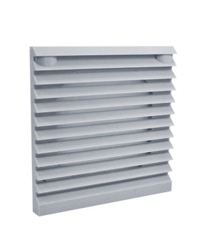 11834 - VENEZIANA COM FILTRO PARA VENTILADOR 15X15CM E 12X12CM*** (9008)