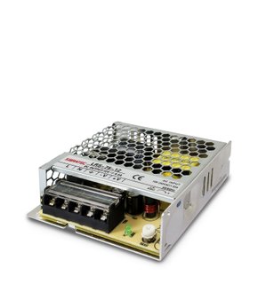 12492 - FONTE CHAVEADA ENTRADA 110/220VCA - SAÍDA: 12VCC DE 75W 6A (PADRÃO AMERICANO) - LRS75-12V