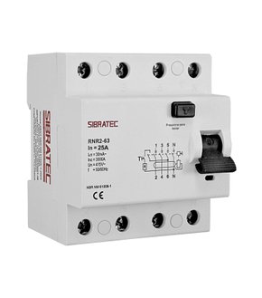13802 - INTERRUPTOR DIFERENCIAL DR TETRAPOLAR DE 25A COM 30MA***