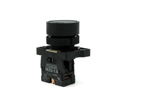 1460010140 - BOTAO PULSADOR 22MM PR OPC 1NA