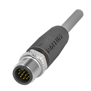 179835 - CABO + CONEXAO RETO MACHO M12 5M 12 POLOS PVC IP69K