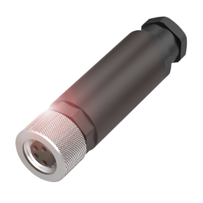 181167 - CONECTOR RETO FEMEA M8 PL 4 POLOS BCC06Z5