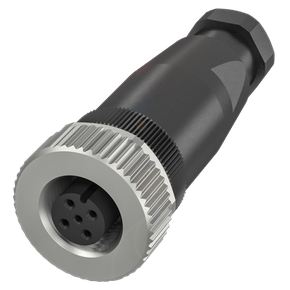 181171 - CONECTOR RETO FÊMEA M12 PL 4 POLOS PRT