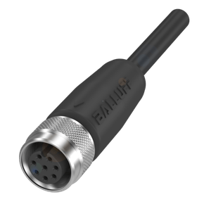 187402 - CABO + CONEXÃO RETO FÊMEA M12 2M 8 POLOS BVS