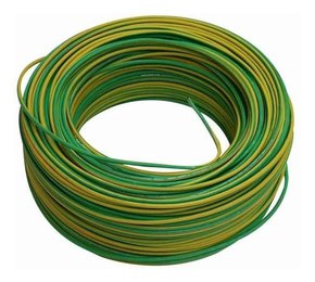 2000000000275 - CABO SUPERASTIC FLEX 750V VD/AM 1,0MM2 X 100MT