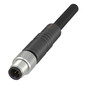 239645 - CABO + CONEXÃO RETO MACHO M5 2M 4 POLOS  PVC