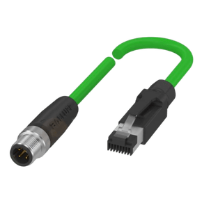 255829 - CABO M12 RJ45 RETO MACHO 4 POLOS PROFINET VD 2M PU