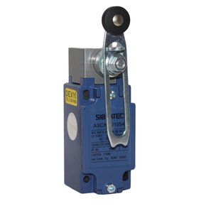 3731 - CHAVE FIM DE CURSO COM HASTE AJUSTÁVEL E ROLDANA AXCK-J10541 COM 1NA + 1NF E CORPO METÁLICO