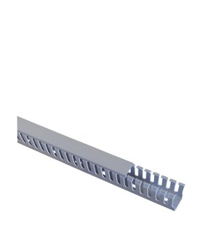 4815 - CANALETA CINZA TOTAL ABERTA 30 X 50 X 2000 MM (L X H X C)