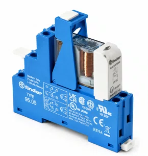 485270240050SPA - RELE MOD INTERF S49 24V 8A 2 NA NF + RELE 8 PIN + TRV PLAST + LED DIODO