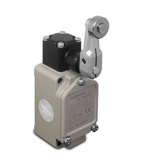 5932 - CHAVE FIM DE CURSO COM ALAVANCA E ROLDANA WL-CA2-2 COM 1NA + 1NF E CORPO METÁLICO