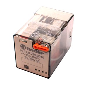 601382300040 - RELE INDS S60 11 PIN CIRCULAR 230V 10A 3 NA NF