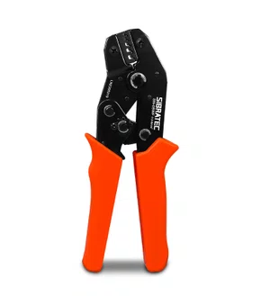 6178 - ALICATE DE PRENSAR TERMINAL PRÉ ISOLADO TUBULAR DE 0,5-6MM² SN-05WF - CABEÇA INCLINADA