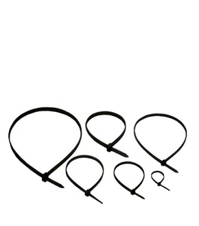 8068 - ABRAÇADEIRA DE NYLON PRETA 4,6X200MM - PACOTE 100 PEÇAS