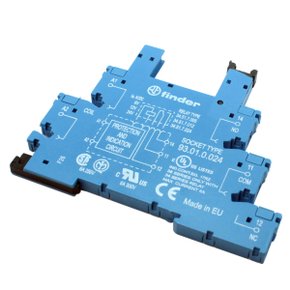 93010024 - BASE TRILHO DIN 35MM RELE S34 1 NA NF AZ